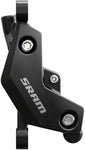 SRAM DB6 Disc Brake and Lever - Left Front or Rear 2000mm Hose Post Mount 4-Piston Aluminum Lever Diffusion Black A1
