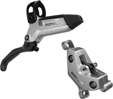 SRAM Disc Brake Motive Ultimate - Clear Ano, Bearing Carbon Lever,Tool Free Reach, Bleeding Edge, Front, 950mm Hose (includes MMX Clamp, Rotor/Bracket sold separately) A1