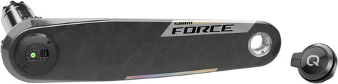 SRAM Force AXS Wide Left Crank Arm and Power Meter Spindle Assembly - 170mm 12/13-Speed DUB PM Spindle Carbon E1