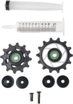 SRAM RED AXS Rear Derailleur Pulley Kit - 12t Upper and 14t Lower Ceramic Pulley Wheel Bearings E1