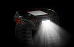 Garmin fenix 8 Smartwatch - 47mm AMOLED Sapphire Carbon Gray DLC Titanium with Black/Pebble Gray Silicone