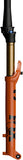 FOX 34 SL Factory Suspension Fork - 29", 120 mm, 15 x 110 mm, Kabolt SL, 44mm Offset, GRIP SL Damper, Push-Lock, Shiny Orange