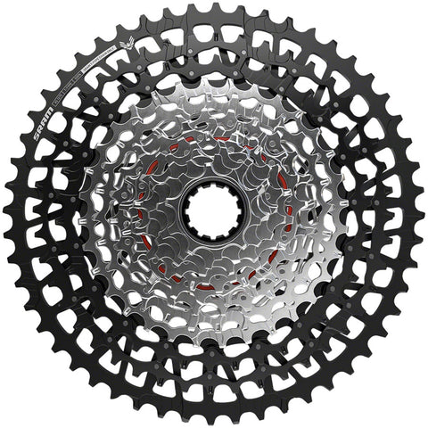 SRAM XS-1275 GX Eagle T-Type Cassette, Black, Speed: 12, 10-52T, XD