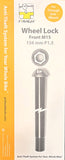 Pinhead Through Axle Wheel Lock Front M15x1.5 156mm