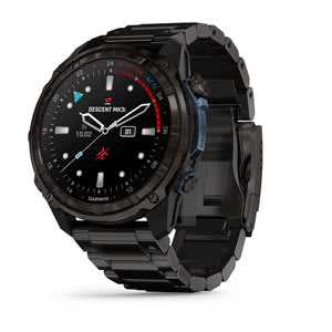 Descent Mk3i – 51 mm, Carbon Gray DLC Titanium with DLC Titanium Band