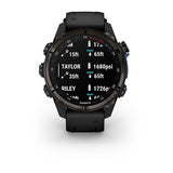 Garmin Descent Mk3i, 43 mm, Carbon Gray DLC Titanium with Black Silicone Band