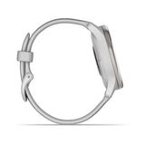 Garmin vívomove Trend, Silver Stainless Steel Bezel with Mist Gray Case and Silicone Band