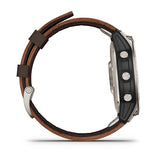 Garmin D2 Mach 1, Aviator Smartwatch with Oxford Brown Leather Band