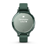 Garmin Lily 2 Active, Jasper Green with Jasper Green Silicone Band