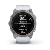 Garmin epix Pro (Gen 2), Sapphire Edition  51 mm, Titanium with Whitestone Band