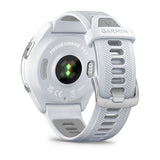 Garmin Forerunner 965, Titanium Bezel with Whitestone Case and Whitestone/Powder Gray Silicone Band