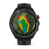 Garmin Approach S70, 47 mm, Black/Red Ceramic Bezel with Black Silicone Band