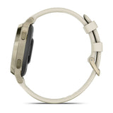 Garmin Lily 2 Active, Lunar Gold with Bone Silicone Band