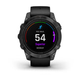 Garmin epix Pro (Gen 2), Standard Edition  47 mm, Slate Gray with Black Band