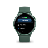 Garmin vívoactive 6 Metallic Jasper Green with Jasper Green Band