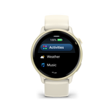 Garmin vívoactive 6 Lunar Gold with Bone Band
