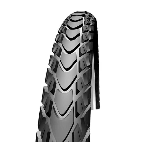 Schwalbe, Marathon Mondial, Tire, 700x50C, Folding, Clincher, TravelStar, DD, V-Guard, 67TPI, Black