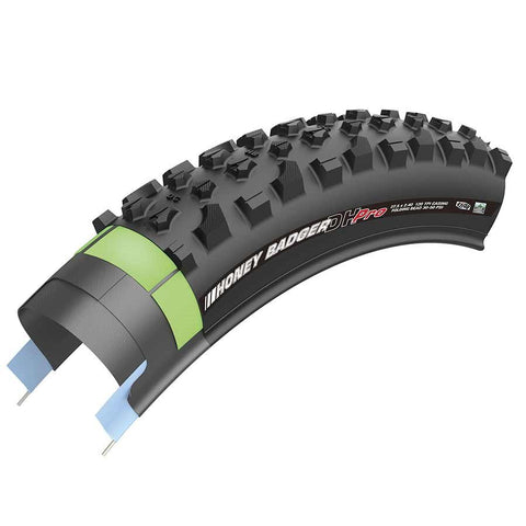 Kenda, Honey Badger DH Pro, Tire, 27.5''x2.40, Folding, Clincher, DTC, LGC, 120TPI, Black