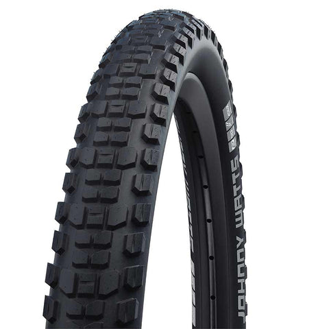Schwalbe, Johnny Watts, Tire, 29''x2.50, Folding, Addix E, SnakeSkin, Perf, DoubleDefense, RaceGuard, Black