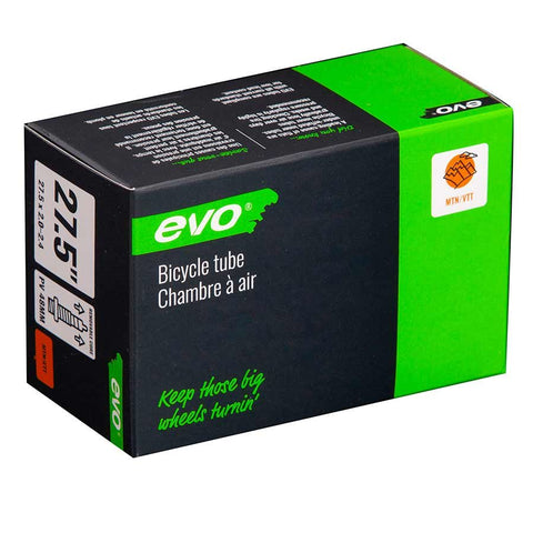 EVO, Presta, Tube, Length: 48mm, 27.5'', 2.00-2.40
