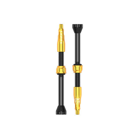 Lezyne, TLR, Tubeless Valve, Presta, 60mm, Gold