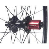 Stans No Tubes, Grail MK3, Wheel, Rear, 700C / 622, Holes: 28, 12mm TA, 142mm, Disc IS 6-bolt, Shimano HG 11