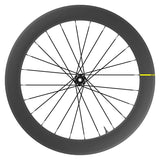 Mavic, Comete Pro Carbon UST Disc, Wheel, Front, 700C / 622, Holes: 24, QR/12mm TA, 100mm, Disc Center Lock