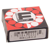 Enduro, ABEC 3, Cartridge bearing, 608 2RS, 8X22X7mm