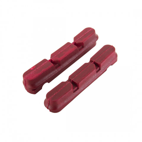 Kool Stop, Road 1003R Carbon Red Replacement Insert Pads