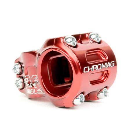 Chromag, HiFi, Stem, 1-1/8'', L: 35mm, 0°, Dia: 35mm, Red
