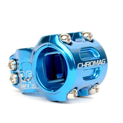 Chromag, HiFi, Stem, 1-1/8'', L: 50mm, 0°, Dia: 35mm, Blue