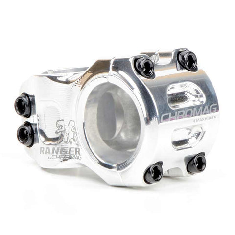 Chromag, Ranger V2, Stem, 1-1/8'', L: 31mm, 0°, Dia: 31.8mm, Silver