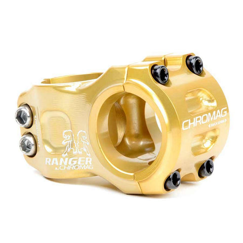 Chromag, Ranger V2, Stem, 1-1/8'', L: 31mm, 0°, Dia: 31.8mm, Gold