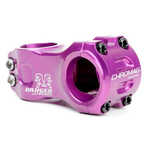 Chromag, Ranger V2, Stem, 1-1/8'', L: 50mm, 0°, Dia: 31.8mm, Purple