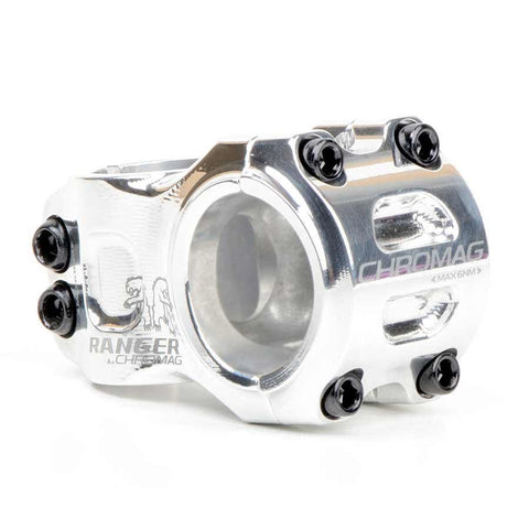 Chromag, Ranger V2, Stem, 1-1/8'', L: 60mm, 0°, Dia: 31.8mm, Silver