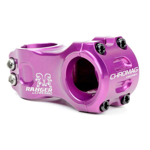 Chromag, Ranger V2, Stem, 1-1/8'', L: 60mm, 0°, Dia: 31.8mm, Purple
