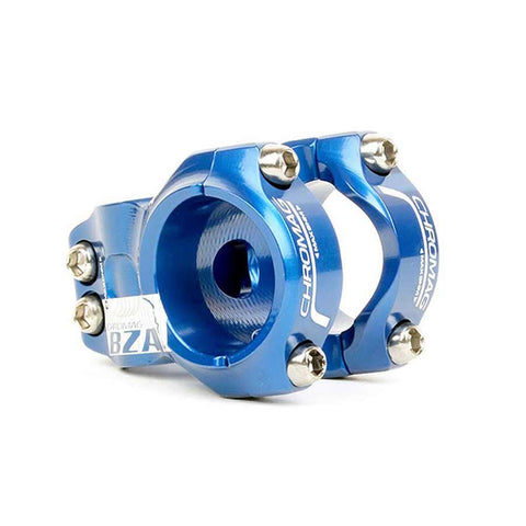 Chromag, BZA, Stem, 1-1/8'', L: 50mm, 0°, Dia: 35mm, Blue