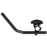 Eclypse, Black-Out Aero Bar with Ski Bend Extensions, For 31.8mm And 26.0mm With Included Adaptors