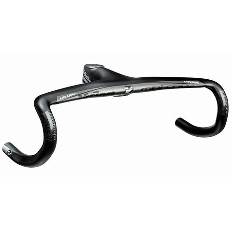 Vision, Metron 5D, Road handlebar with integrated 100mm stem, Drop: 125mm, Reach: 80mm, W:400mm