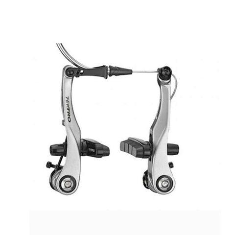 Tektro, RX6, Mini V-Brake, compatible with standard road levers, for one wheel, Silver