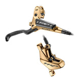TRP, G-Spec DH-R EVO, MTB Hydraulic Disc Brake, Right, Post mount, Disc: Not included, 320g, Gold