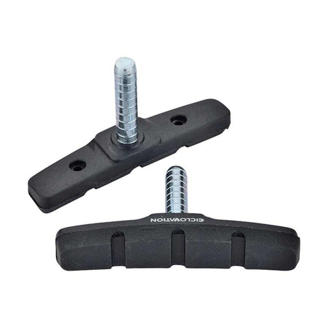 Ciclovation, Basic Mountain, Brake pad, 70mm, Cartridge type, Post type, Black, Box of 50 pairs