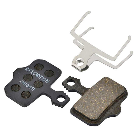 Ciclovation, Advanced Disc, Disc brake pad, Organic, Steel backplate, Box of 15, Avid Elixir