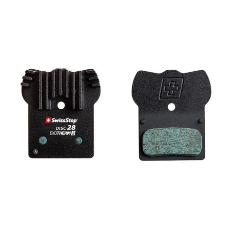 SwissStop, EXOTherm 2, Disc Brake Pads, Shape: Shimano G-Type/F-Type/J-Type, Metallic, Pair
