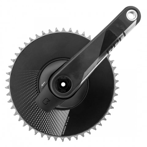 SRAM, Red 1 AXS Quarq, Power Meter Crankset, Speed: 12, Spindle: 28.99mm, BCD: Direct Mount, 50, DUB, 172.5mm, Black, Road