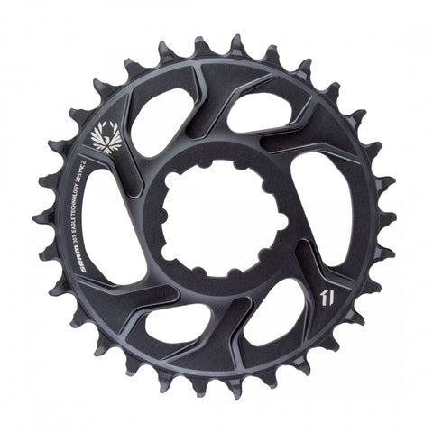 SRAM, X-SYNC 2 SL XX1 Eagle Lunar Grey 6mm, Chainring, Teeth: 30, Speed: 12, BCD: Direct Mount, Single, Alloy, Grey