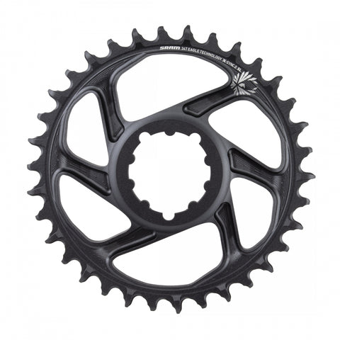 SRAM, X-SYNC 2 SL XX1 Eagle Lunar Grey 6mm, Chainring, Teeth: 34, Speed: 12, BCD: Direct Mount, Single, Alloy, Grey