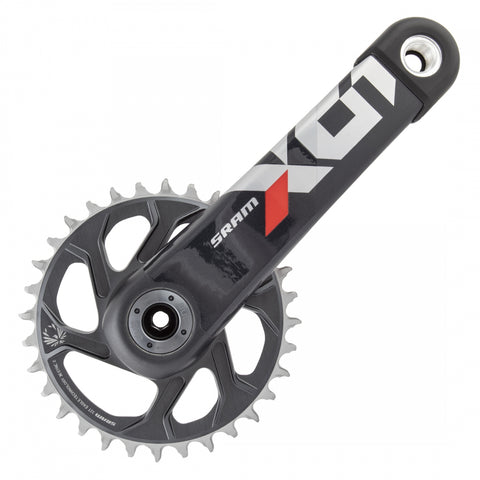 SRAM, X01 Eagle DUB C3, Crankset, Speed: 11/12, Spindle: 28.99mm, BCD: Direct Mount, 32, DUB, 170mm, Red, MTB