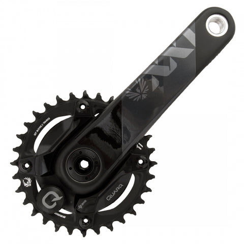 SRAM, XX1 Eagle DUB Power Meter, Power Meter Crankset, Speed: 11/12, Spindle: 28.99mm, BCD: 104, 32, DUB, 170mm, Black, Boost