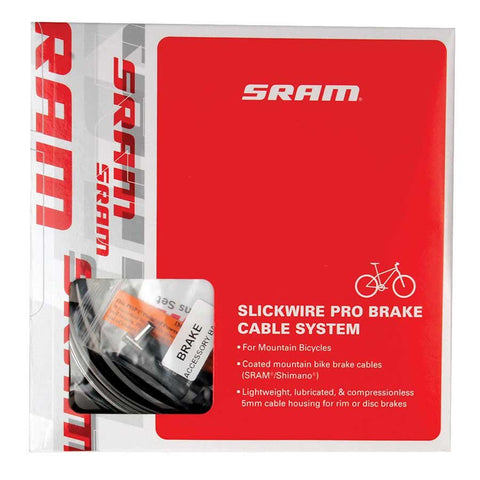 SRAM, Slickwire Pro MTB Brake Kit Black
